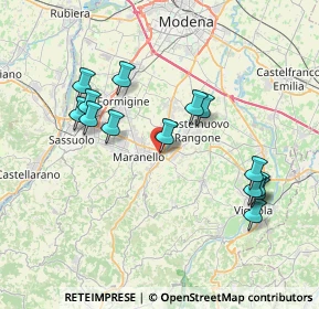 Mappa Via Giuseppe Verdi, 41053 Maranello MO, Italia (7.69286)