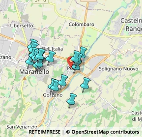 Mappa Via Giuseppe Verdi, 41053 Maranello MO, Italia (1.616)