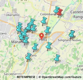 Mappa Via Giuseppe Verdi, 41053 Maranello MO, Italia (1.915)