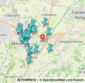 Mappa Via Giuseppe Verdi, 41053 Maranello MO, Italia (1.719)