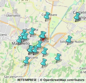 Mappa Via Giuseppe Verdi, 41053 Maranello MO, Italia (1.865)