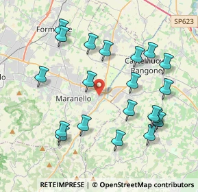 Mappa Via Giuseppe Verdi, 41053 Maranello MO, Italia (4.2595)