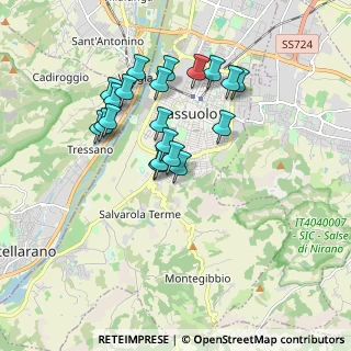 Mappa Viale Verga, 41049 Sassuolo MO, Italia (1.627)