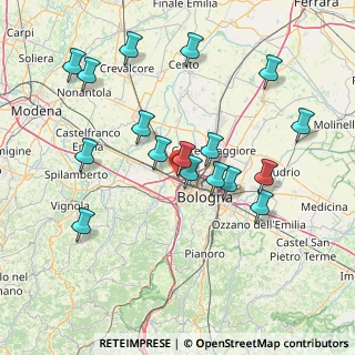 Mappa Via della Salute, 40132 Bologna BO, Italia (15.63294)
