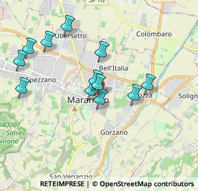 Mappa Via Camillo Prampolini, 41053 Maranello MO, Italia (1.7775)