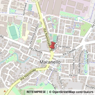 Mappa Via Nazionale, 52, 41053 Maranello, Modena (Emilia Romagna)