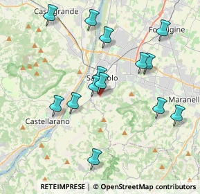 Mappa Viale Luigi Pirandello, 41049 Sassuolo MO, Italia (3.925)