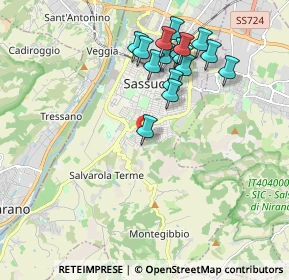 Mappa Viale Luigi Pirandello, 41049 Sassuolo MO, Italia (1.91625)