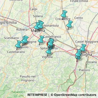 Mappa Via Gibellini, 41057 Spilamberto MO, Italia (14.2525)
