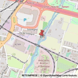 Mappa Via del Sostegno, 5/2/A, 40131 Castenaso, Bologna (Emilia Romagna)