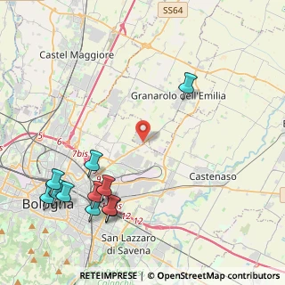Mappa Via S. Donato, 12010 Quarto Inferiore BO, Italia (5.55364)