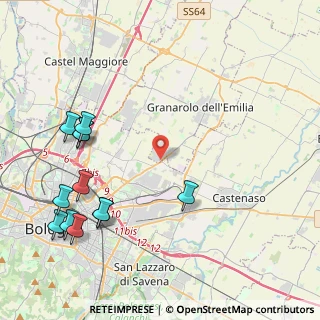 Mappa Via S. Donato, 12010 Quarto Inferiore BO, Italia (5.36833)