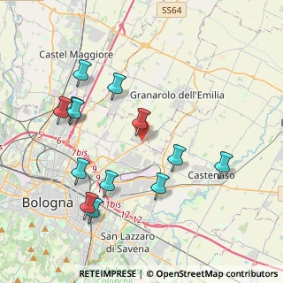 Mappa Via S. Donato, 12010 Quarto Inferiore BO, Italia (4.30308)