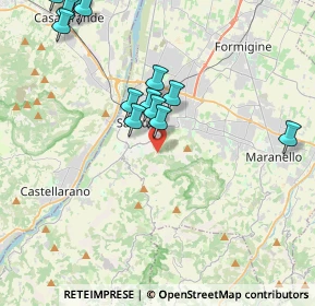 Mappa Via J.S.Bach, 41042 Sassuolo MO, Italia (4.70857)