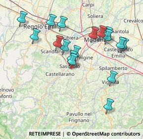 Mappa Via J.S.Bach, 41042 Sassuolo MO, Italia (15.76529)