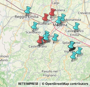 Mappa Via J.S.Bach, 41042 Sassuolo MO, Italia (14.55316)