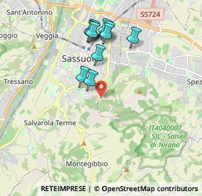 Mappa Via J.S.Bach, 41042 Sassuolo MO, Italia (1.83455)