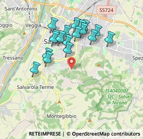 Mappa Via J.S.Bach, 41042 Sassuolo MO, Italia (1.71)