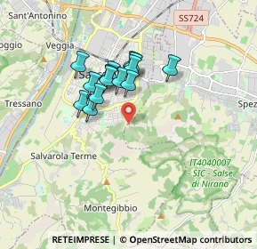 Mappa Via J.S.Bach, 41042 Sassuolo MO, Italia (1.33929)