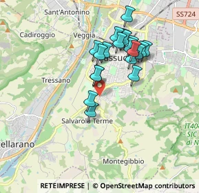 Mappa Viale D'Annunzio, 41049 Sassuolo MO, Italia (1.5865)