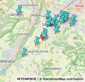Mappa Viale D'Annunzio, 41049 Sassuolo MO, Italia (1.93579)