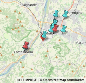 Mappa Viale D'Annunzio, 41049 Sassuolo MO, Italia (3.08167)