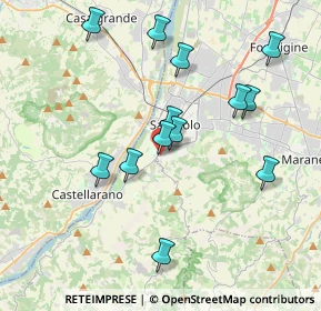 Mappa Viale D'Annunzio, 41049 Sassuolo MO, Italia (3.76077)