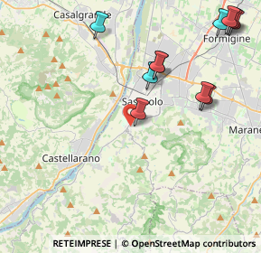 Mappa Viale D'Annunzio, 41049 Sassuolo MO, Italia (4.98364)