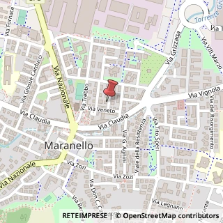 Mappa Via G. Caboto, 5, 41053 Maranello, Modena (Emilia Romagna)
