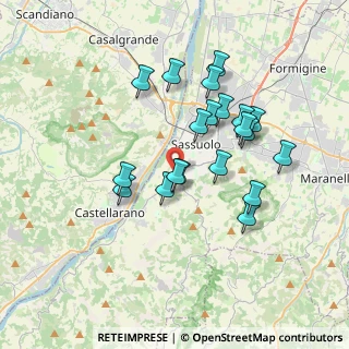 Mappa Polo Scolastico, 41049 Sassuolo MO, Italia (3.2595)