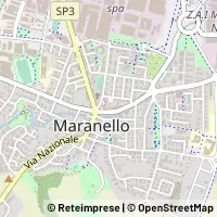 Kaart Maranello