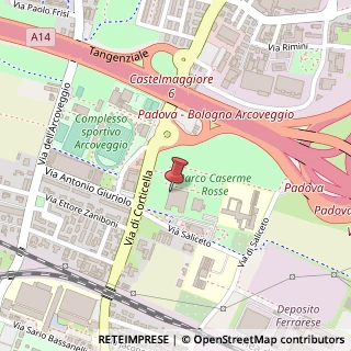 Mappa Via di Corticella, 147/2, 40128 Bologna, Bologna (Emilia Romagna)