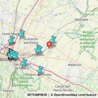 Mappa Via Amorini, 40054 Budrio BO, Italia (12.354)