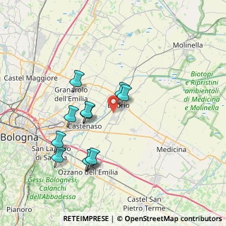 Mappa Via Amorini, 40054 Budrio BO, Italia (7.25)