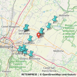 Mappa Via Amorini, 40054 Budrio BO, Italia (7.345)