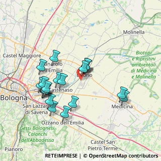 Mappa Via Amorini, 40054 Budrio BO, Italia (7.153)