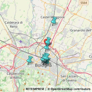 Mappa Via Antonio Giuriolo, 40129 Bologna BO, Italia (3.13182)