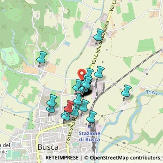 Mappa Via Beato Ancina, 12022 Busca CN, Italia (0.34444)