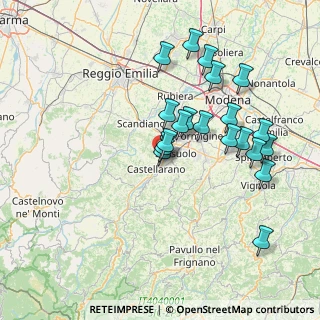 Mappa Via G.Pifferi, 42014 Castellarano RE, Italia (14.702)
