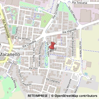 Mappa Via T. Speri, 18, 41053 Maranello, Modena (Emilia Romagna)