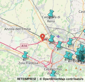 Mappa La Pioppa, 40132 Bologna BO, Italia (6.549)