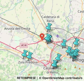 Mappa La Pioppa, 40132 Bologna BO, Italia (4.6525)