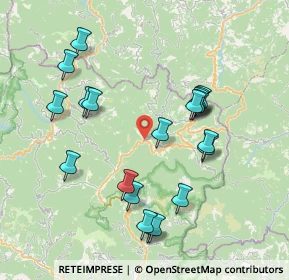 Mappa SP586, 16048 Rezzoaglio GE, Italia (7.904)