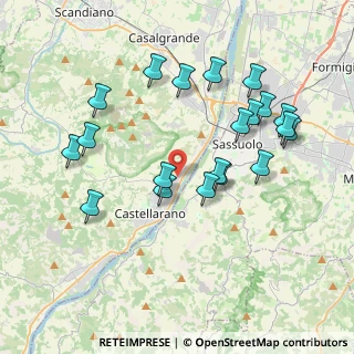 Mappa Via Giovanni Cimabue, 42014 Castellarano RE, Italia (3.9705)