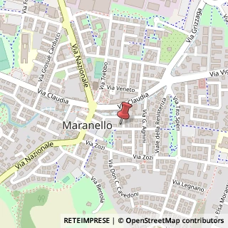 Mappa Via Carlo Stradi, 23, 41053 Maranello, Modena (Emilia Romagna)