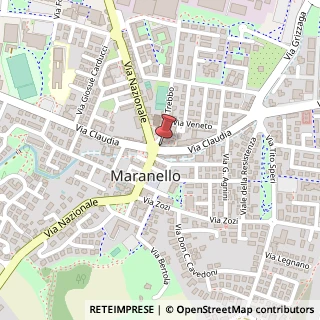 Mappa Via Claudia, 76, 41053 Maranello, Modena (Emilia Romagna)