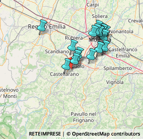 Mappa Piazza Falcone Giovanni E Borsellino Paolo, 41049 Sassuolo MO, Italia (12.841)