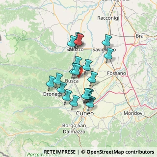 Mappa SP 155, 12022 Busca CN, Italia (10.894)
