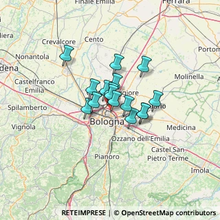 Mappa , 40128 Bologna BO, Italia (7.98375)