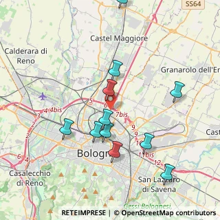 Mappa , 40128 Bologna BO, Italia (4.00182)